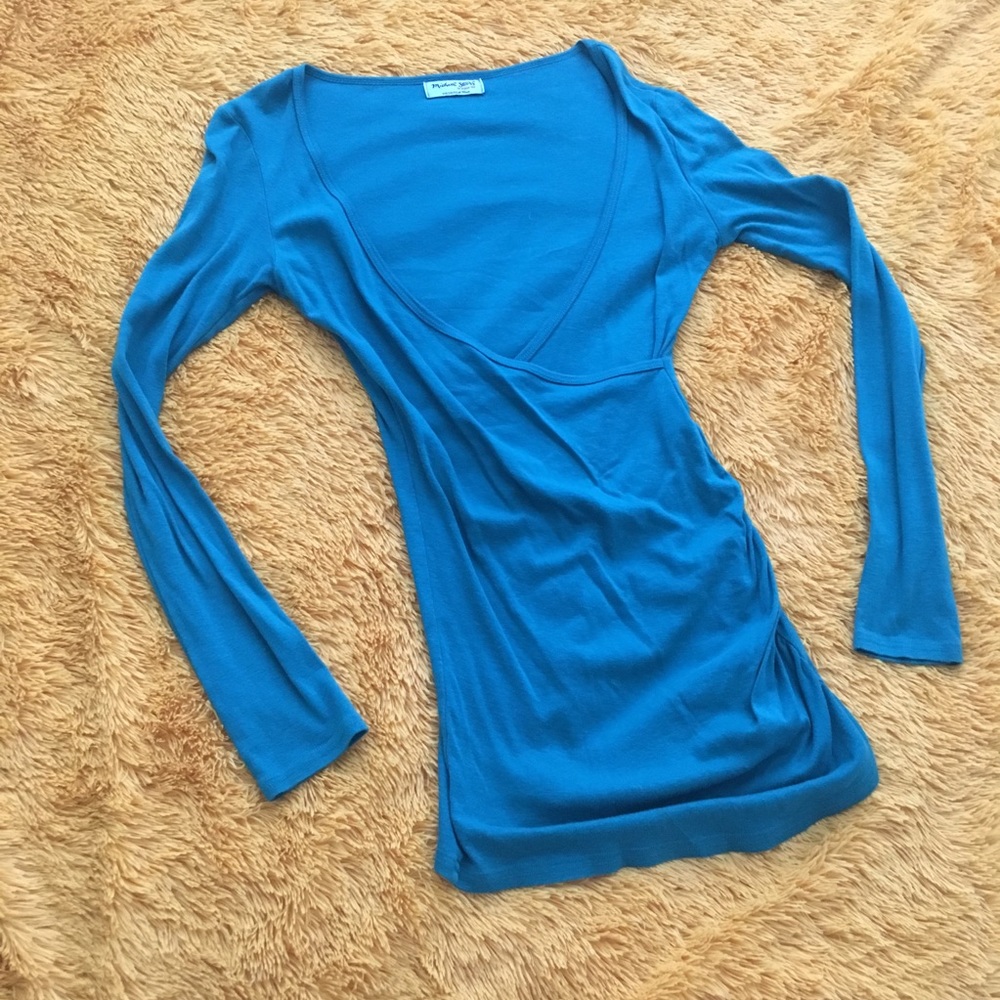 Michael Star teal shirt